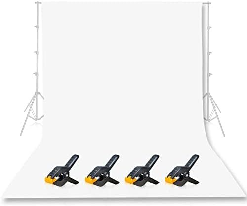 EMART 10x12 ft White Backdrop for Photoshoot and Photography — frame 1