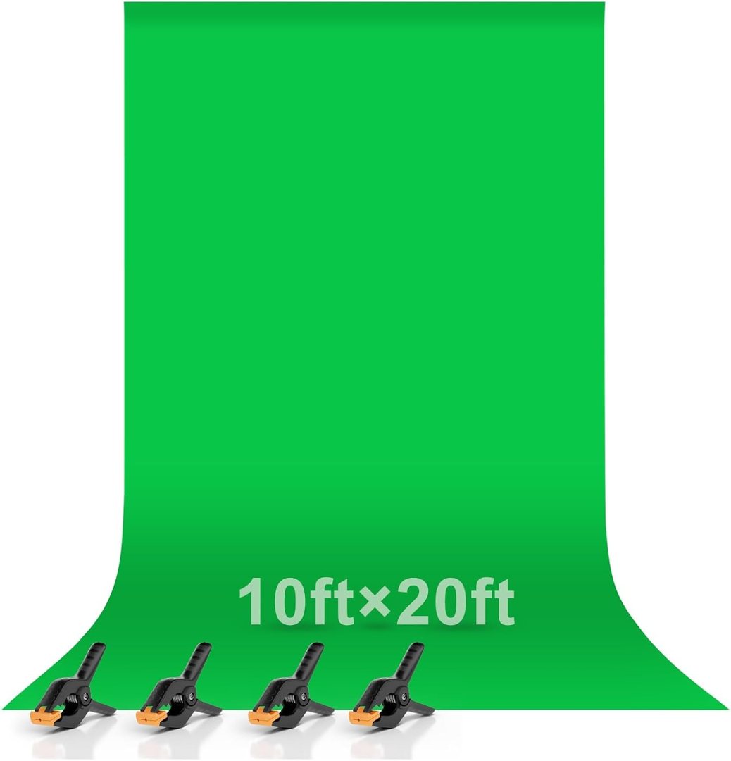 EMART 10x20Ft Green Screen Backdrop,Photography Greenscreen Background — frame 2