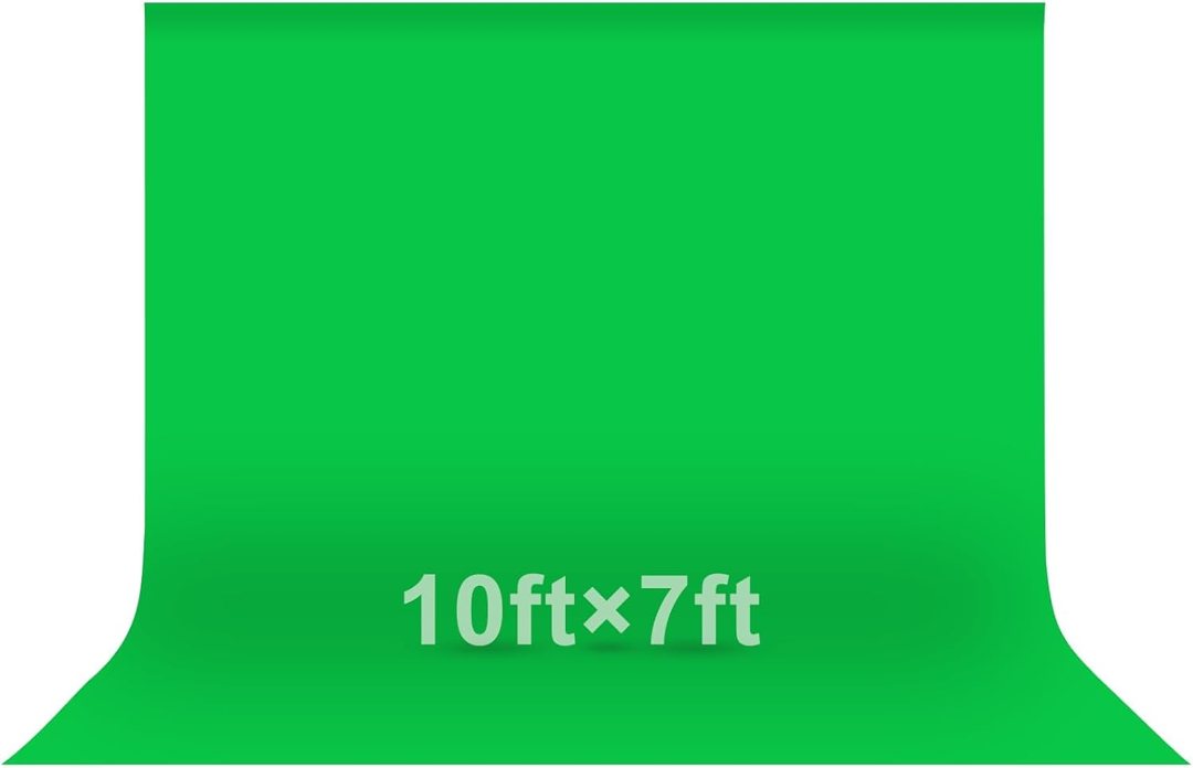 EMART 10x7Ft Green Screen Backdrop,Photography Greenscreen Background — frame 2
