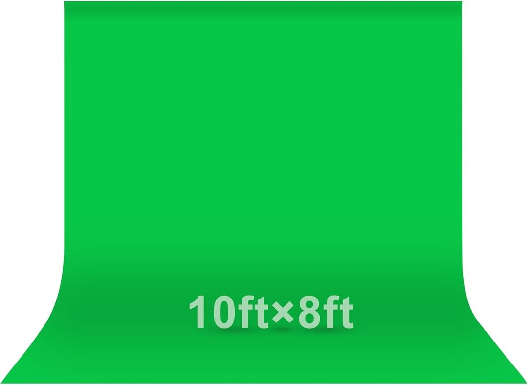 EMART 10x8Ft Green Screen Backdrop,Photography Greenscreen Background — frame 2