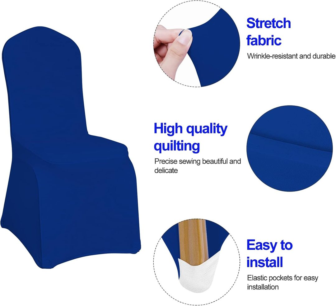 EMART 20 Pcs Royal Blue Chair Covers — frame 4