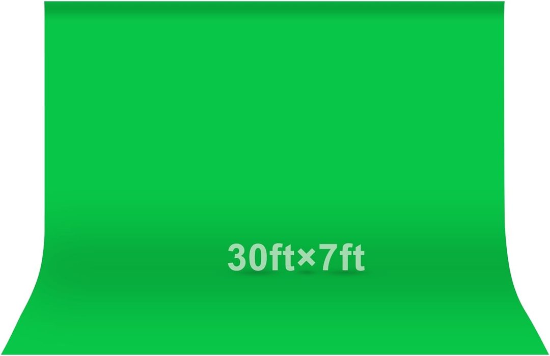 EMART 30x7Ft Green Screen Backdrop,Photography Greenscreen Background — frame 2