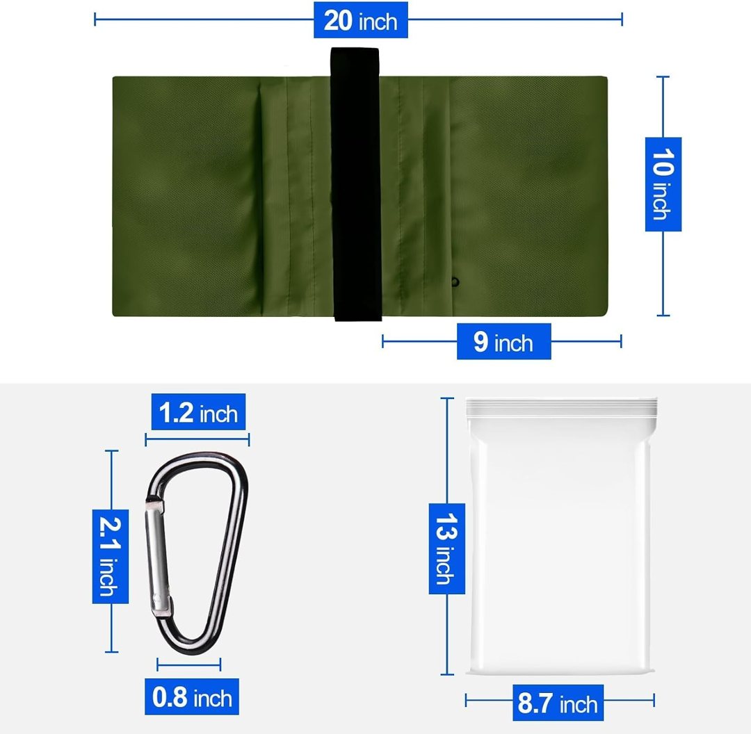 EMART 4Packs Sand Bags for Weight, Green Sandbags for Backdrop Stand Canopy — frame 5