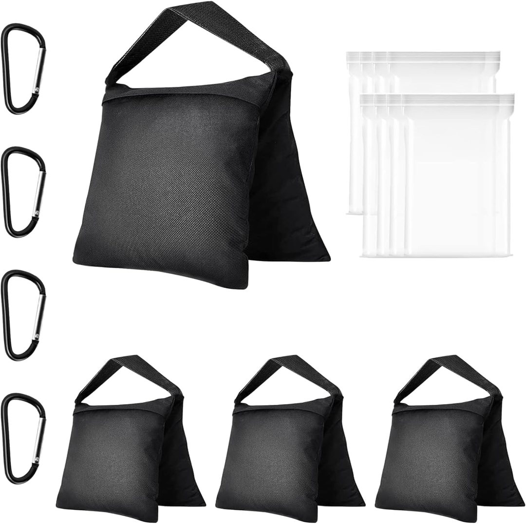 EMART 4Packs Sand Bags for Weight, Sandbags for Backdrop Stand, Canopy — frame 2