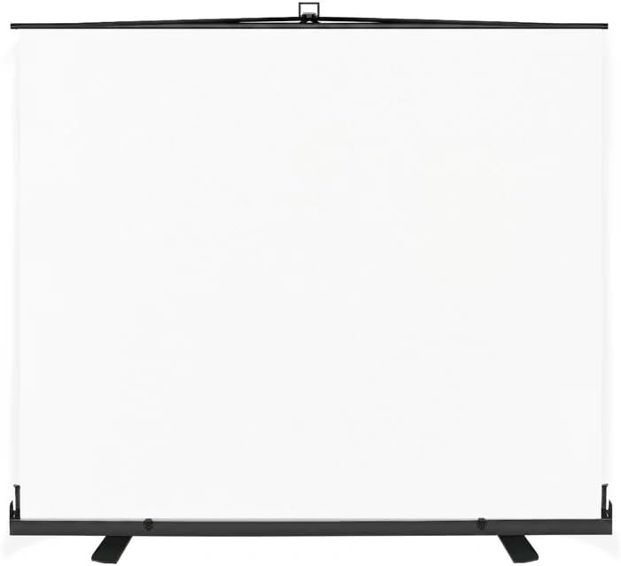 EMART 77x92in Collapsible Chromakey Panel Portable White Screen