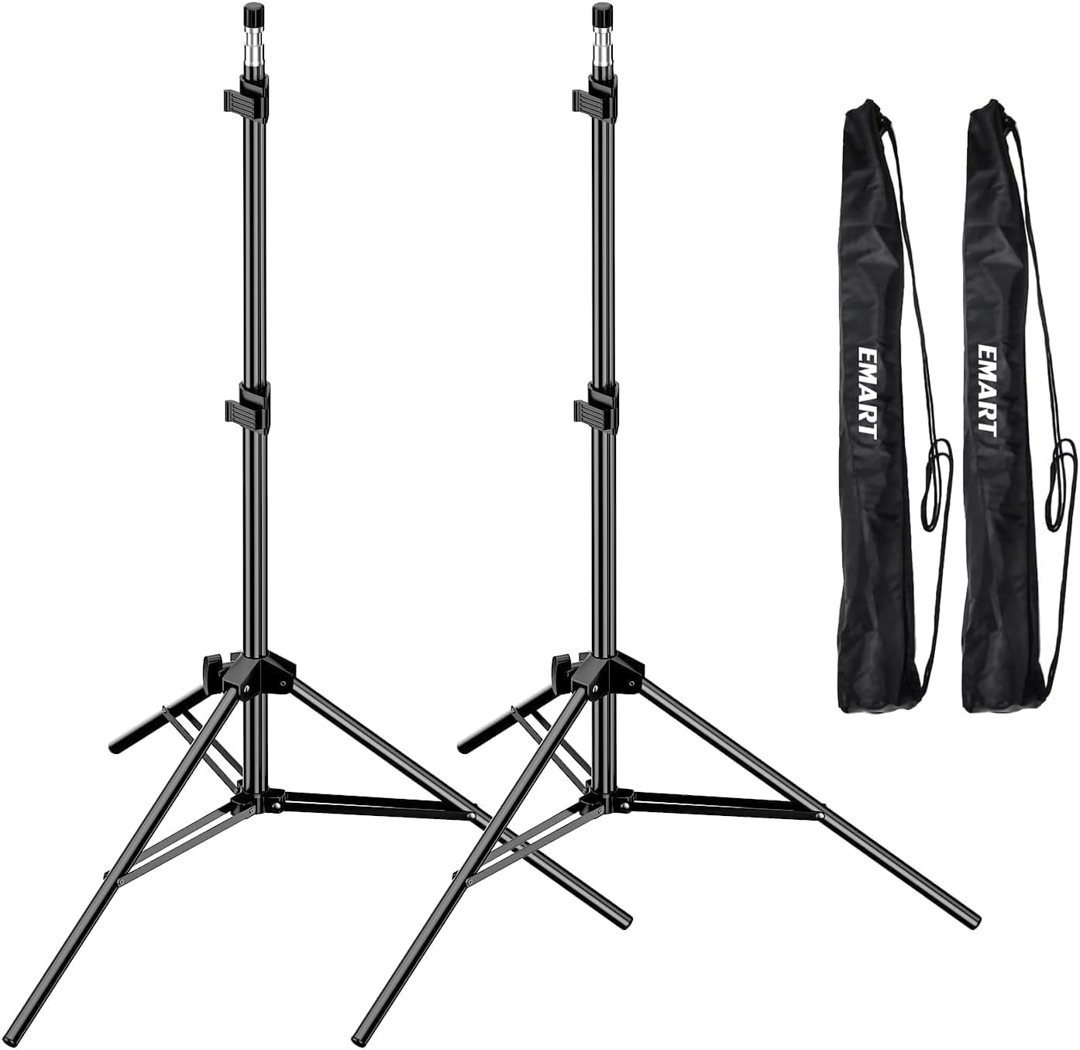 EMART 7Ft Light Stand for Photography, Speedlight, Flash, Softbox-2 Pack — frame 2
