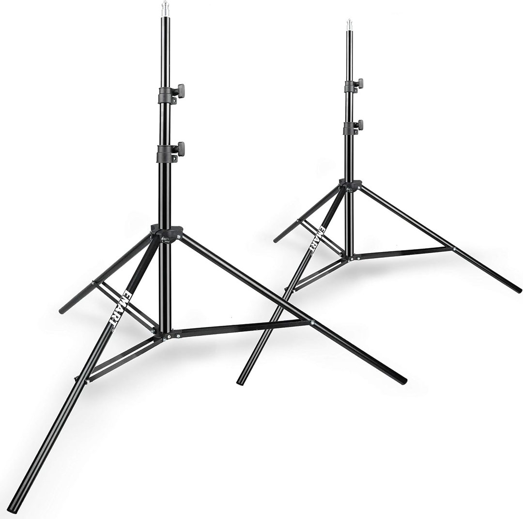 EMART 8.5 Ft Light Stand for Photography, Speedlight, Flash, Softbox-2 Pack — frame 2
