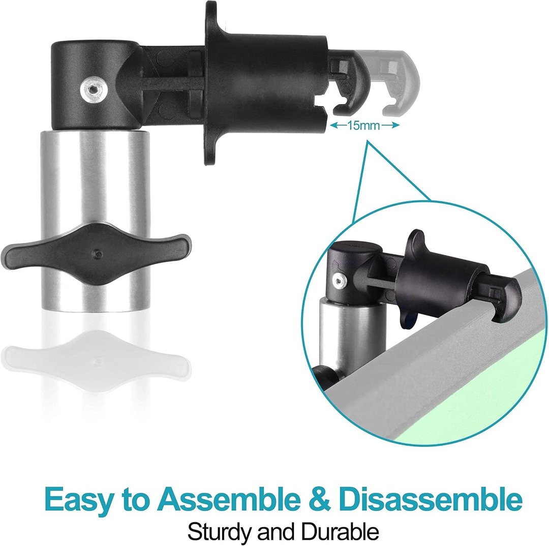 EMART 8.5FT Light Stand with Photography Reflector Holder Disc Clip — frame 5