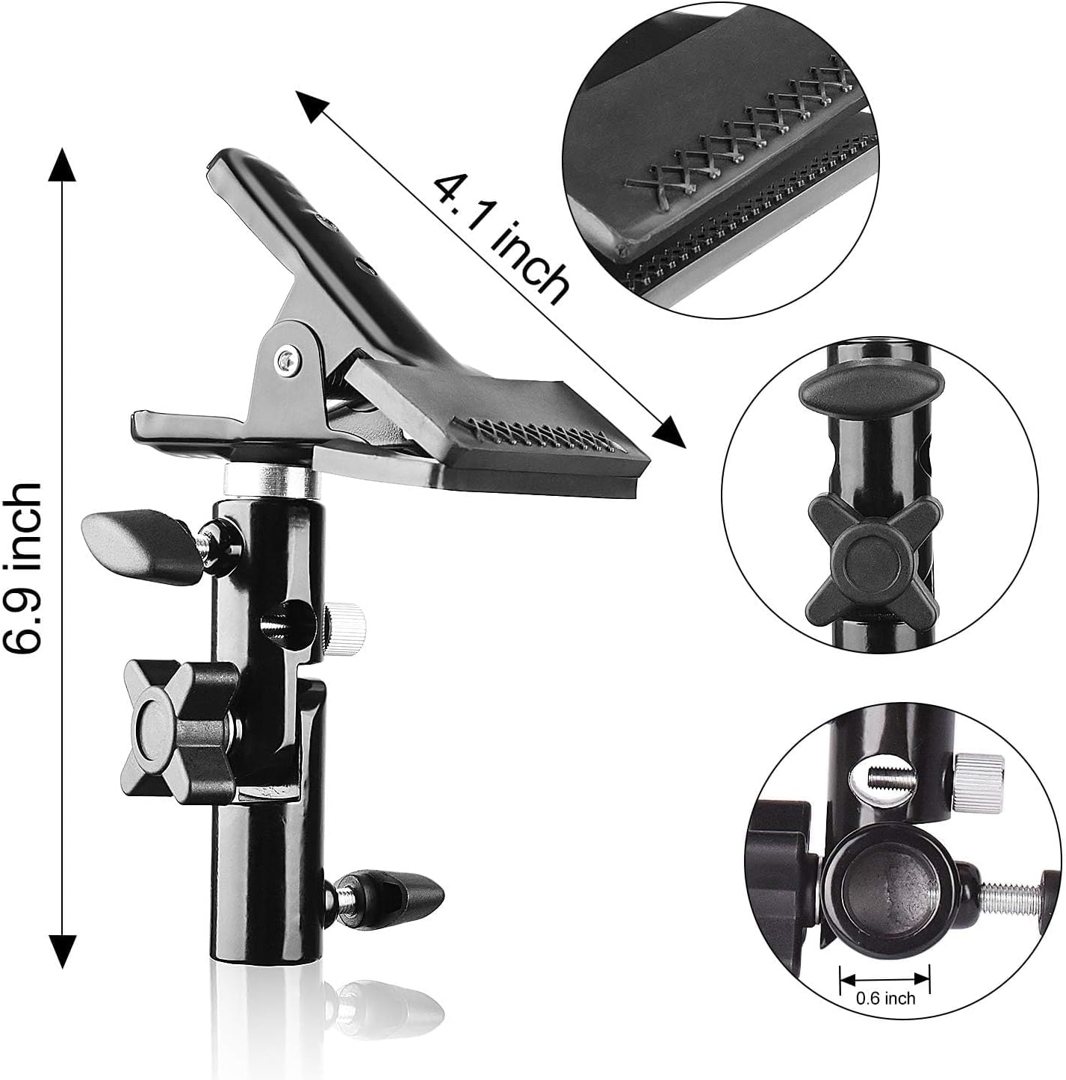 EMART 8.5FT Photography Light Stand with 5/8" Heavy Duty Reflector Holder — frame 5
