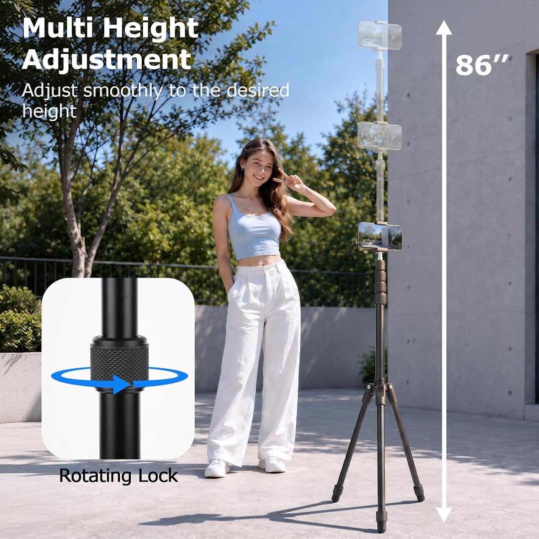 EMART 86" Light Stand Photography, Portable Reverse Folding Tripod Stand — frame 4