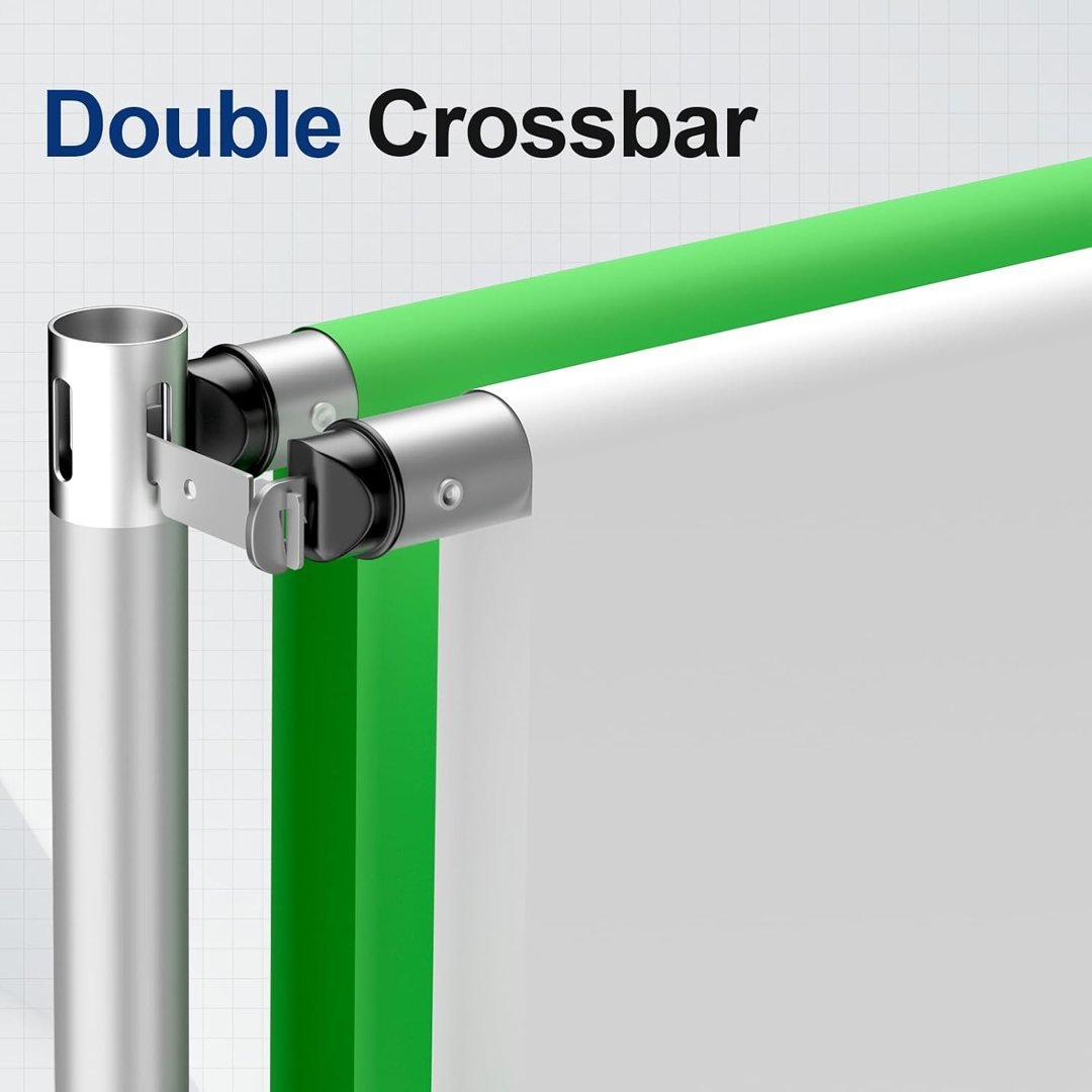 EMART Backdrop Stand Heavy Duty 10x10Ft Double Crossbar Pipe and Drape — frame 3