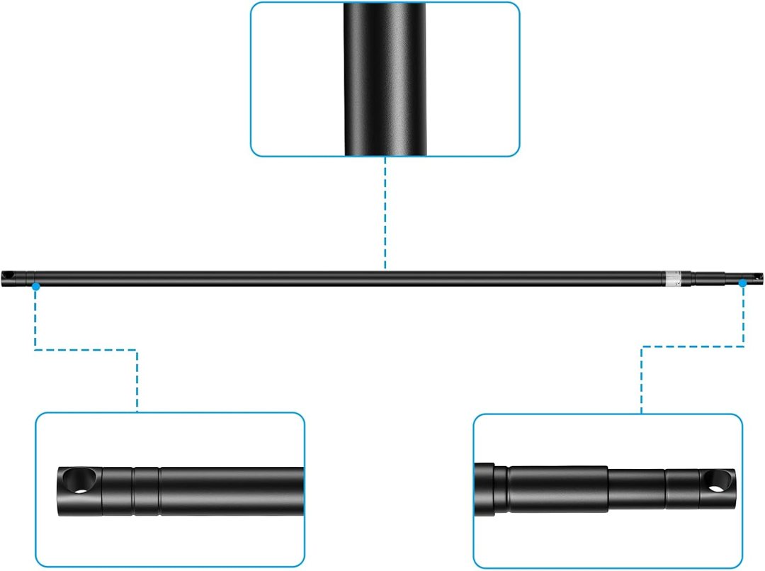 EMART EM-BS063030 10 FT Lockable Crossbar for Backdrop Stand Light Tripod. — frame 4