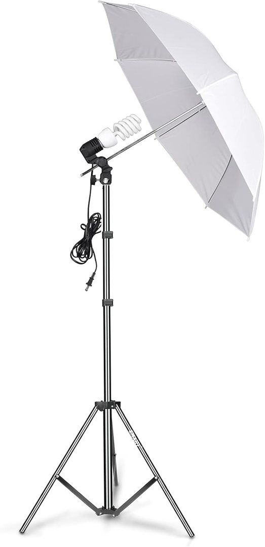 EMART Photography Umbrella, 400W 5500K lighting kit for video, Studio 1Pack — frame 2