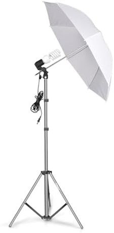 EMART Photography Umbrella, 400W 5500K lighting kit for video, Studio 1Pack