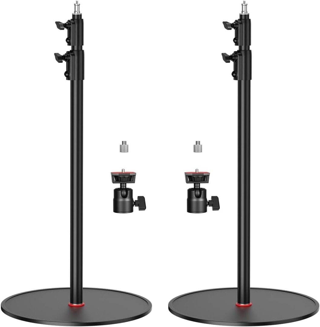 EMART Round Base Light Stand, 79" Heavy Duty Monopod for Camera, Lights — frame 2