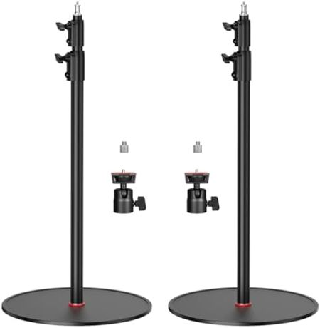 EMART Round Base Light Stand, 79" Heavy Duty Monopod for Camera, Lights