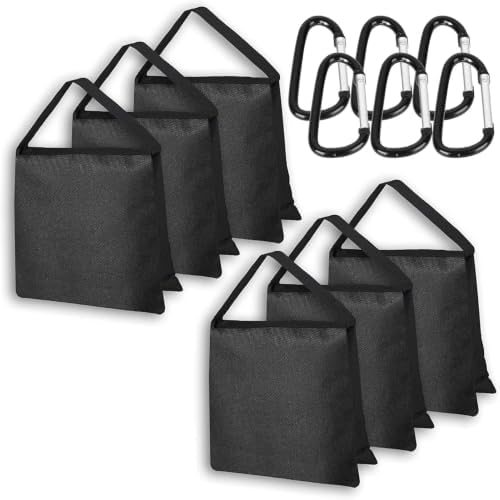EMART Sand Bags 6 Pack for Weight, Heavy Duty Sandbags for Canopy Legs — frame 1