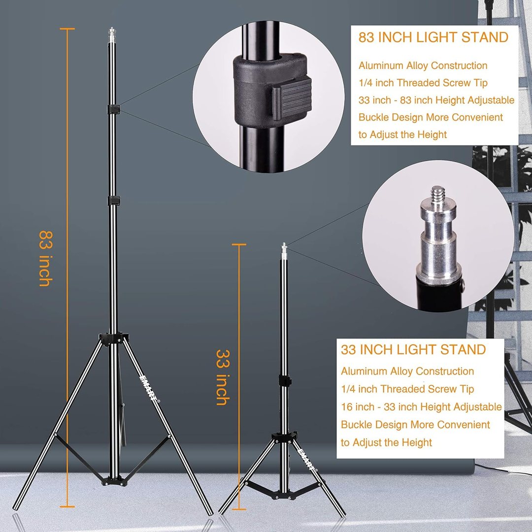 EMART Umbrella Photography Lighting Kit with 45W 5500K Bulb for Studio — frame 5